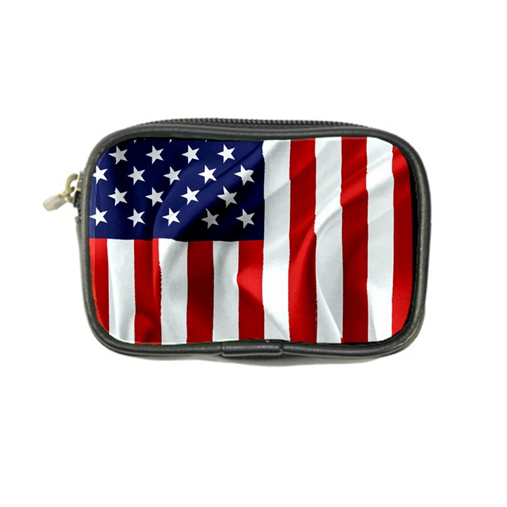 American Usa Flag Vertical Coin Purse