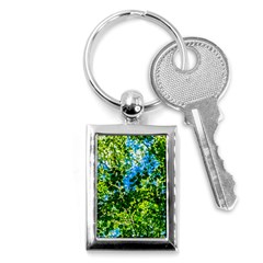 Forest   Strain Towards The Light Key Chains (rectangle)  by FunnyCow