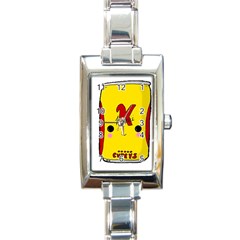 Kawaii Cute Tennants Lager Can Rectangle Italian Charm Watch by CuteKawaii1982