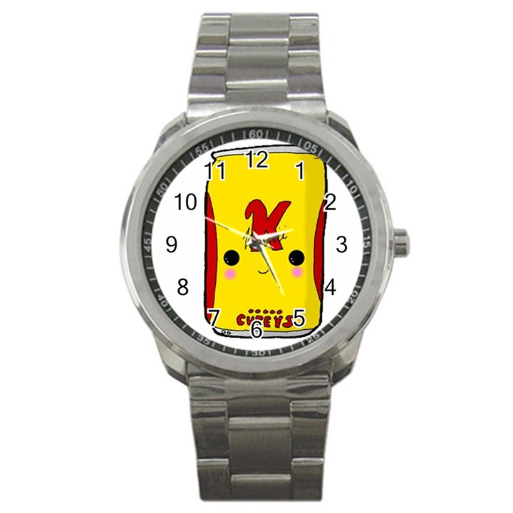 Kawaii cute Tennants Lager Can Sport Metal Watch