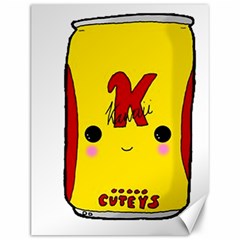 Kawaii Cute Tennants Lager Can Canvas 12  X 16   by CuteKawaii1982