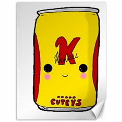 Kawaii Cute Tennants Lager Can Canvas 36  X 48   by CuteKawaii1982