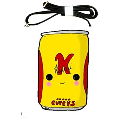 Kawaii Cute Tennants Lager Can Shoulder Sling Bags by CuteKawaii1982