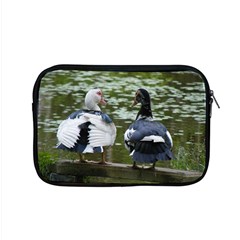 Muscovy Ducks At The Pond Apple Macbook Pro 15  Zipper Case by IIPhotographyAndDesigns