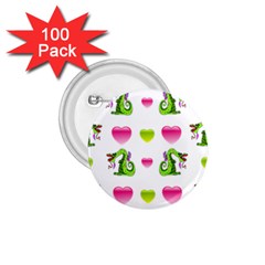 Dragons And Hearts 1 75  Buttons (100 Pack)  by IIPhotographyAndDesigns