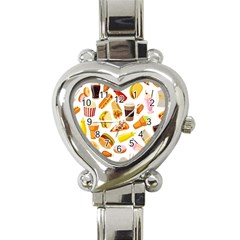 53356631 L Heart Italian Charm Watch by caloriefreedresses