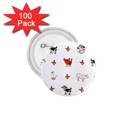 Farm Animals 1 75  Buttons (100 Pack)  by IIPhotographyAndDesigns