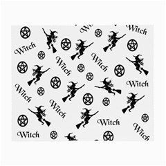 Witches And Pentacles Small Glasses Cloth (2-side) by IIPhotographyAndDesigns