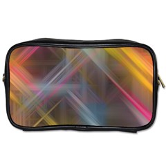 Fractals Stripes                                        Toiletries Bag (two Sides) by LalyLauraFLM