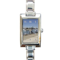 Balboa 3 Rectangle Italian Charm Watch by bestdesignintheworld