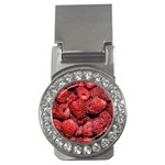 Red Raspberries Money Clips (CZ)  Front