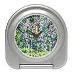 Lilacs Of The First Water Travel Alarm Clock Front