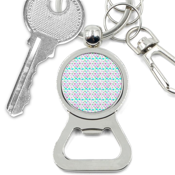 Hearts Butterflies White 1200 Bottle Opener Key Chains