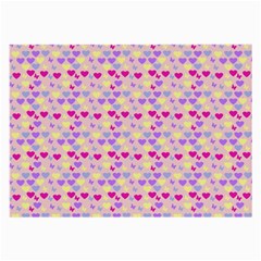 Hearts Butterflies Pink 1200 Large Glasses Cloth by snowwhitegirl