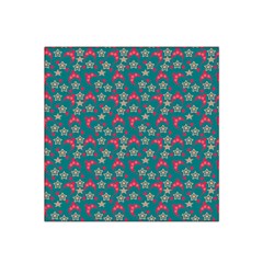 Teal Hats Satin Bandana Scarf by snowwhitegirl