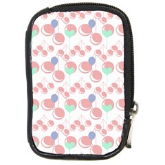 Bubblegum Cherry White Compact Camera Cases by snowwhitegirl