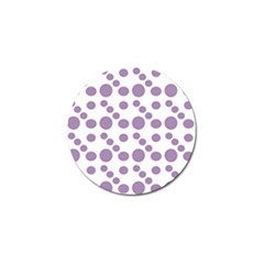 Violet Dots Golf Ball Marker (10 Pack) by snowwhitegirl