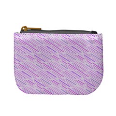 Silly Stripes Lilac Mini Coin Purses by snowwhitegirl