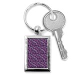 Silly Stripes Key Chains (Rectangle)  Front