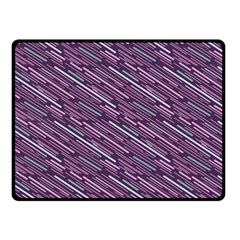 Silly Stripes Double Sided Fleece Blanket (small)  by snowwhitegirl