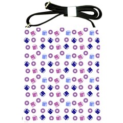 Milk And Donuts Shoulder Sling Bags by snowwhitegirl