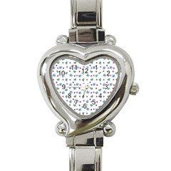 White Milk Hearts Heart Italian Charm Watch by snowwhitegirl