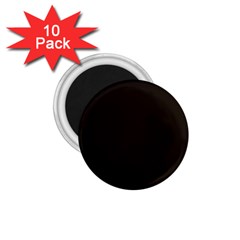 Dark Brown 1 75  Magnets (10 Pack)  by snowwhitegirl