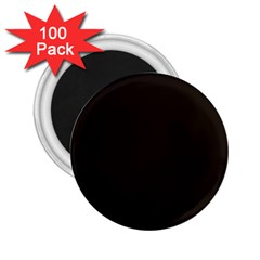 Dark Brown 2 25  Magnets (100 Pack)  by snowwhitegirl