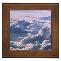 In The Clouds Framed Tiles by snowwhitegirl