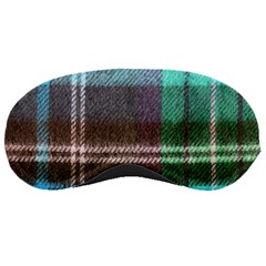 Blue Plaid Flannel Sleeping Masks by snowwhitegirl