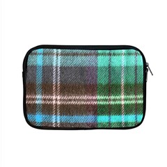 Blue Plaid Flannel Apple Macbook Pro 15  Zipper Case by snowwhitegirl