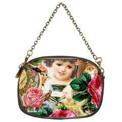 Little Girl Victorian Collage Chain Purse (two Sides) by snowwhitegirl