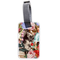 Victorian Collage Luggage Tags (two Sides) by snowwhitegirl