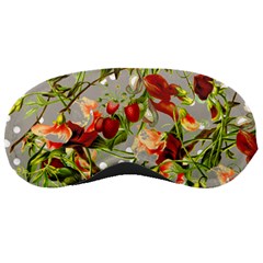 Fruit Blossom Gray Sleeping Masks by snowwhitegirl