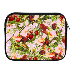 Fruit Blossom Pink Apple Ipad 2/3/4 Zipper Cases by snowwhitegirl