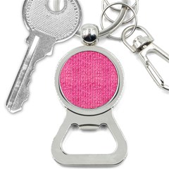 Knitted Wool Bright Pink Bottle Opener Key Chains by snowwhitegirl