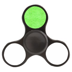 Knitted Wool Neon Green Finger Spinner by snowwhitegirl