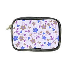 Blue Vintage Flowers Coin Purse by snowwhitegirl