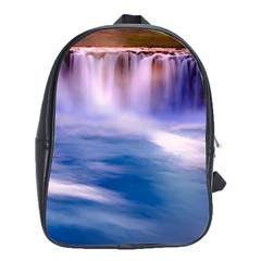 Waterfall School Bag (large) by snowwhitegirl