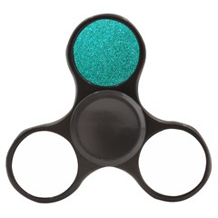 Aqua Glitter Finger Spinner by snowwhitegirl