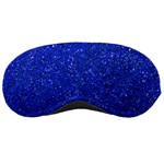 Blue Glitter Sleeping Masks Front