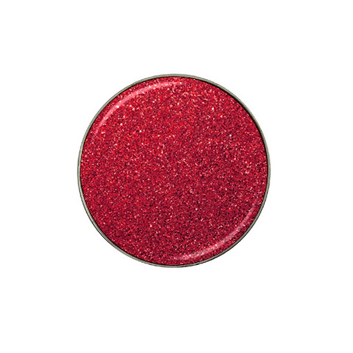 Red  Glitter Hat Clip Ball Marker (10 pack)