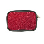 Red  Glitter Coin Purse Back