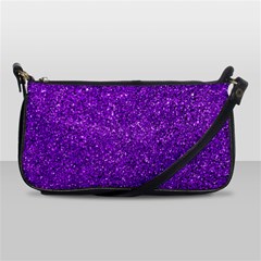 Purple  Glitter Shoulder Clutch Bag by snowwhitegirl