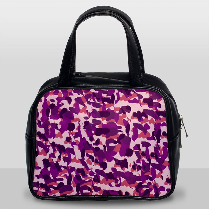 Pink Camo Classic Handbag (Two Sides)