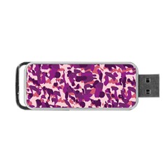 Pink Camo Portable Usb Flash (two Sides) by snowwhitegirl