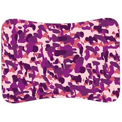 Pink Camo Velour Seat Head Rest Cushion by snowwhitegirl