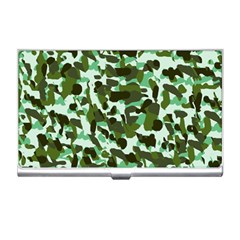 Green Camo Business Card Holders by snowwhitegirl