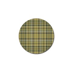 Yellow Plaid Golf Ball Marker (10 Pack) by snowwhitegirl