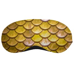 Yellow  Mermaid Scale Sleeping Masks by snowwhitegirl